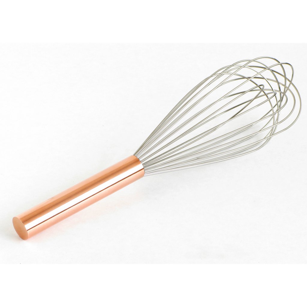 Best Manufacturers 12 Stainless Steel Balloon Whisk with Copper Handle